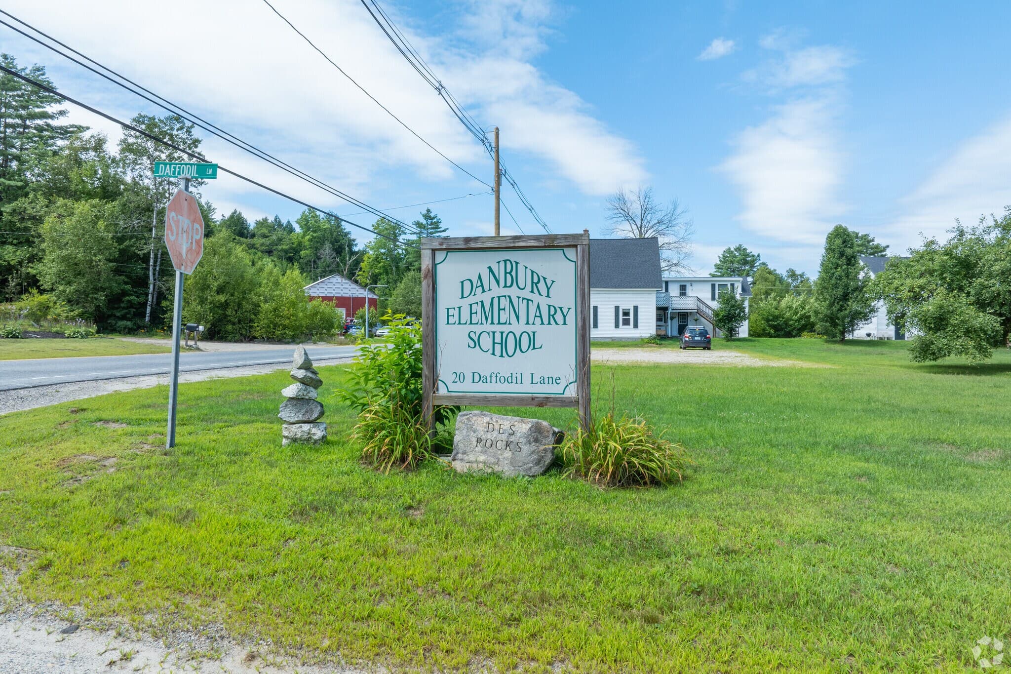Danbury Elementary School sign